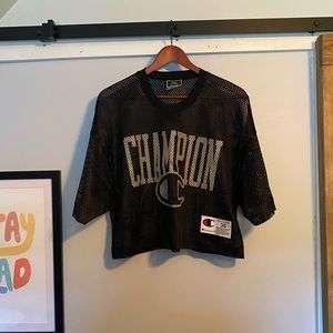 Champion Mesh Cropped T-Shirt